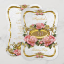 Search for pretty 50th birthday invitations White