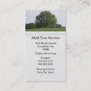Search for outdoor services business cards Nature