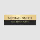 Search for gold name tags Business