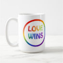 Search for love wins mugs Rainbow
