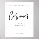 Search for 30th birthday posters Celebration