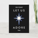 Search for oh come let us adore him christmas cards Christian