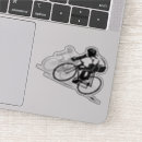 Search for bicyclist stickers Silhouette