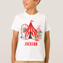 Search for circus birthday tshirts Big top