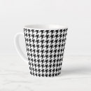 Search for black and white houndstooth mugs Tessellation