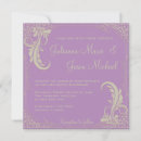 Search for african violet wedding invitations Vintage