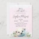 Search for polar bear baby shower invitations Modern