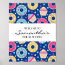 Search for food table signs posters Bridal shower