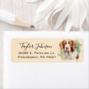 Search for brittany return address labels Dog