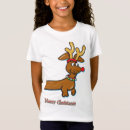 Search for dachshund kids tshirts Santa