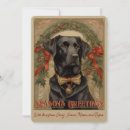 Search for black lab christmas cards Watercolor