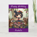 Search for forest friends birthday cards Girl
