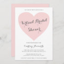Search for long distance bridal shower invitations Modern