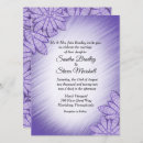 Search for ultra violet wedding invitations Flowers