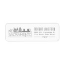 Search for california return address labels Silhouette