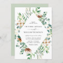 Search for cotton wedding invitations Botanical