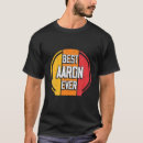 Search for name aaron tshirts Named