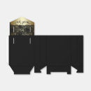 Search for 70th birthday favour boxes Black and gold
