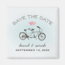Search for bicycle save the dates Bride and groom