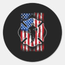 Search for american firefighter stickers Usa flag