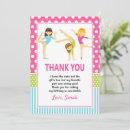Search for gymnastics thank you cards For kids