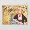Search for waiter postcards Cartoon