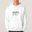 Search for nope hoodies Funny