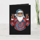Search for peace sign christmas cards Santa