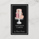 Search for cake business cards Pastry chef