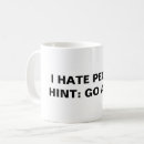 Search for hate me mugs Leave me alone