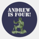 Search for army birthday stickers For kids