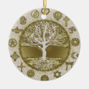 Search for religious symbol christmas tree decorations Peace