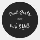Search for martial arts girl stickers Dojo