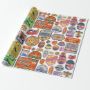 Search for trip wrapping paper Retro