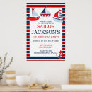 Search for 1st birthday boy poster posters Blue