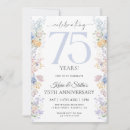 Search for 75th anniversary invitations Vow renewal