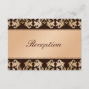 Search for orange damask invitations Brown