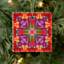Search for tulip christmas tree decorations Red