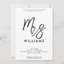 Search for minimalist bridal shower invitations Stylish