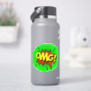 Search for cute phone stickers Kiss cut vinyl bottle