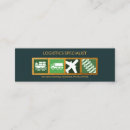 Search for transportation and logistics business cards Shipping