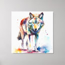 Search for wolf canvas prints Wolves