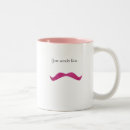 Search for pink moustache mugs Cute