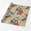 Search for victorian christmas wrapping paper Poinsettia
