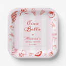 Search for italian paper plates Whimsical