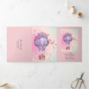 Search for vintage hot air balloon invitations Pink
