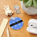 Search for blue white snowflake key rings Snowflakes