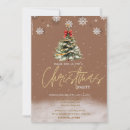 Search for brown christmas invitations Snowflakes