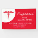 Search for nurse graduation banners Caduceus