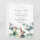 Search for cute ducks invitations For kids